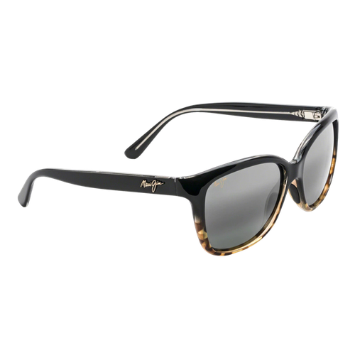 Maui Jim Womens Starfish Sunglasses Black with Tortoise/Neutral Grey, Size 56 frame image thumbnail
