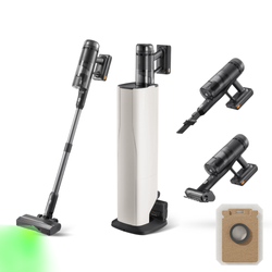 Image of Roborock H60 Hub Ultra Cordless Stick Vacuum Cleaner, White