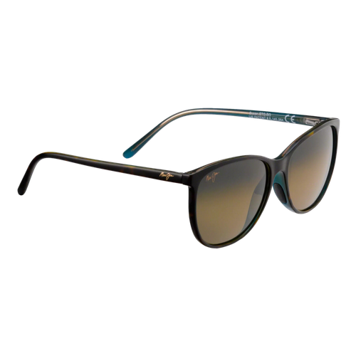 Maui Jim Womens Ocean Sunglasses Tortoise with Peacock/HCL Bronze, Size 57 frame image thumbnail