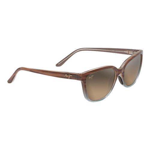 Maui Jim Womens Honi Sunglasses Sandstone with Blue/HCL Bronze, Size 54 frame image thumbnail