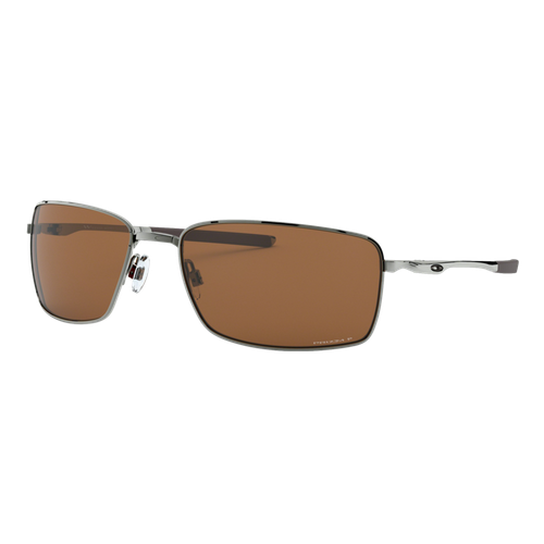 Oakley Polarized Square Wire Sunglasses Tungsten/Prizm Tungsten Polarized, Size 60 Frame image thumbnail