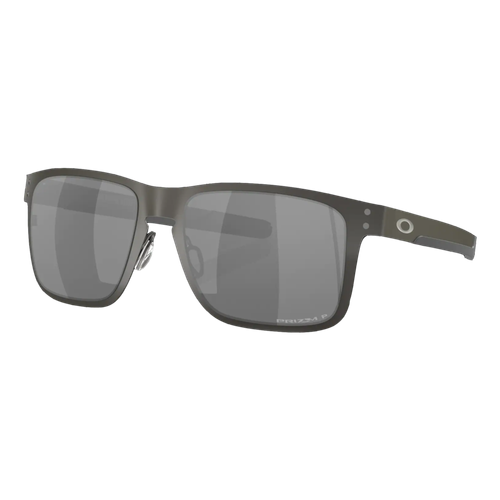 Oakley Polarized Holbrook Metal Sunglasses, Matte Gunmetal/Prizm Black Polarized, size 55 frame image thumbnail