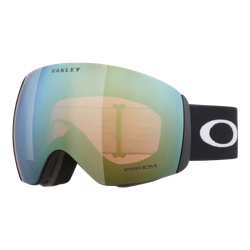 Image of Oakley Flight Deck L Snow Goggles Matte Black/Prizm Sage Gold Iridium