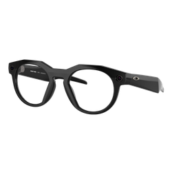 Image of Oakley Meta HSTN Transitions AI Glasses Black/Transitions Amethyst, Size 51 frame