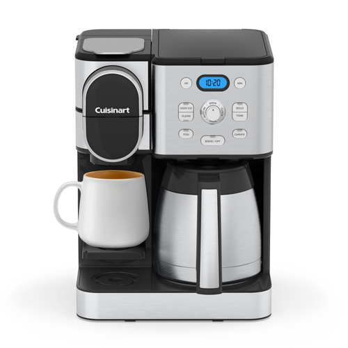 Cuisinart Coffee Center 10-Cup Thermal Coffeemaker and Single-Serve, Black Stainless image thumbnail