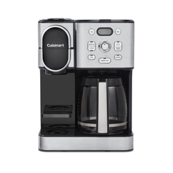 Image of Cuisinart Coffee Center 2in1 Coffeemaker Stainless/Black
