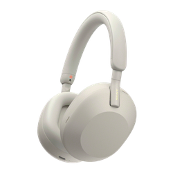 Image of Sony WH-1000XM5 Wireless Noise Canceling Headphones, Silver