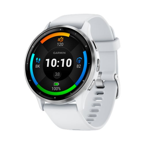 Garmin Venu 3 Fitness and Health Smartwatch, Silver/Whitestone, 45mm image thumbnail