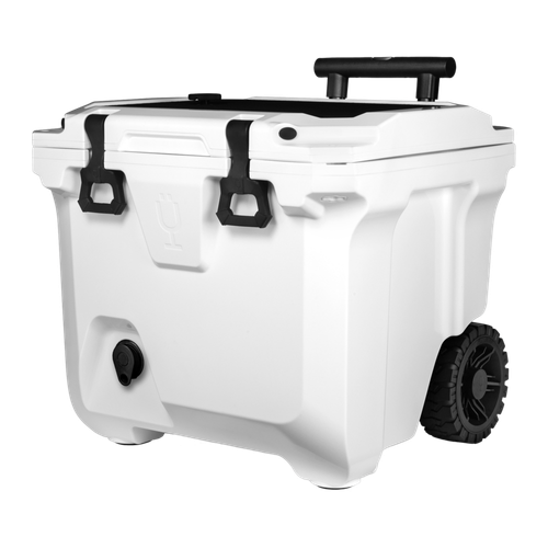 BruMate BruTank 35-Quart Rolling Cooler Ice White image thumbnail