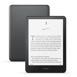 Image of Amazon Kindle Paperwhite 32GB Signature Edition, Metallic Black