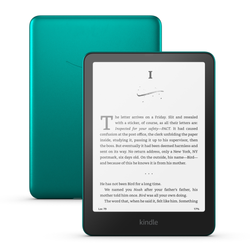 Image of Amazon Kindle Paperwhite 32GB Signature Edition, Metallic Jade