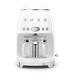 Image of SMEG Drip-Filter Coffee Machine White Glossy