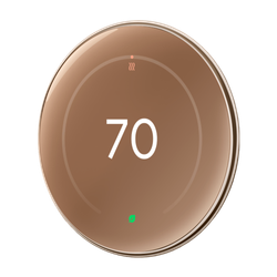 Image of Google Nest Learning Thermostat 4th Gen Polished Gold