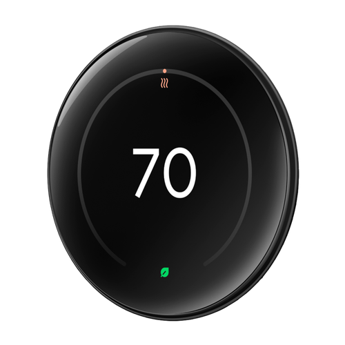 Google Nest Learning Thermostat 4th Gen Polished Obsidian image thumbnail