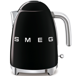 Image of SMEG 7-Cup Electric Kettle Black Glossy
