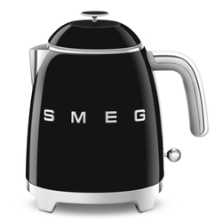 Image of SMEG Mini Electric Kettle Black Glossy