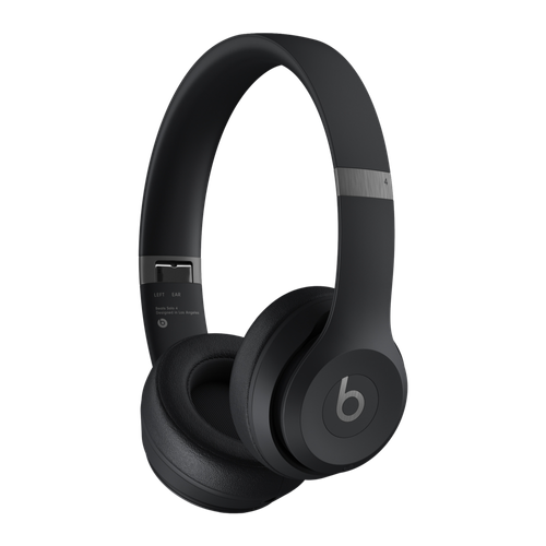 Beats Solo 4 Wireless On-Ear Headphones Matte Black image thumbnail