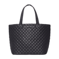Image of MZ Wallace Large Metro Tote Deluxe II Black