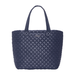 Image of MZ Wallace Large Metro Tote Deluxe II Navy