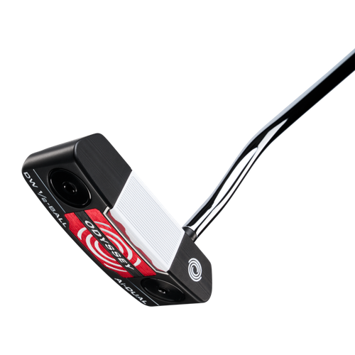 Odyssey Ai-DUAL Double Wide 1/2-Ball Putter, RH, 35", Pistol Grip image thumbnail