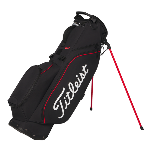 Titleist Players S4 Stand Bag Black/Red/White image thumbnail