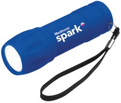 Image of Pack of 25 Rubberized Flashlight w/Strap