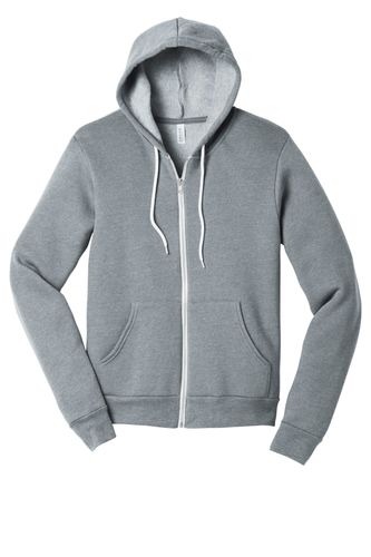BELLA+CANVAS Unisex Sponge Fleece Full-Zip Hoodie. BC3739 image thumbnail