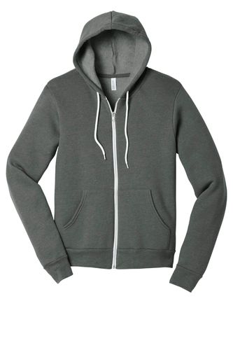 BELLA+CANVAS Unisex Sponge Fleece Full-Zip Hoodie. BC3739 image thumbnail