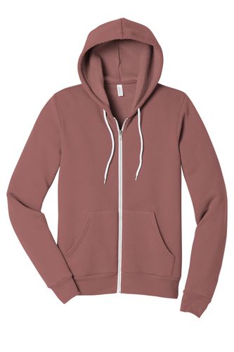 BELLA+CANVAS Unisex Sponge Fleece Full-Zip Hoodie. BC3739 image thumbnail