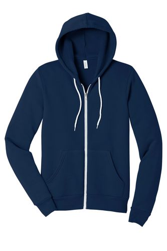 BELLA+CANVAS Unisex Sponge Fleece Full-Zip Hoodie. BC3739 image thumbnail
