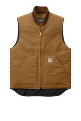 Image of Carhartt Duck Vest. CT106676