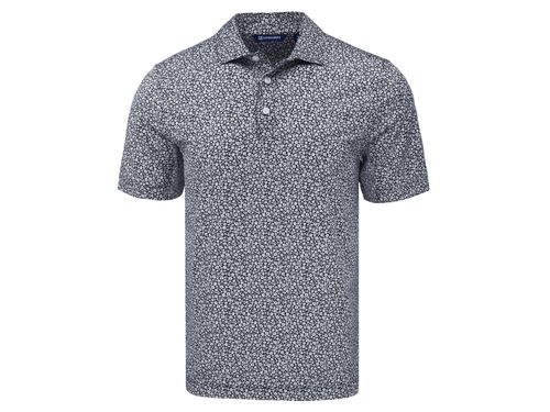 Cutter & Buck Pike Eco Flora Print Recycled Mens Polo image thumbnail