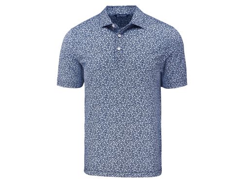 Cutter & Buck Pike Eco Flora Print Recycled Mens Polo image thumbnail
