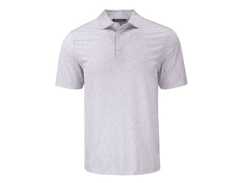 Cutter & Buck Pike Eco Flora Print Recycled Mens Polo image thumbnail