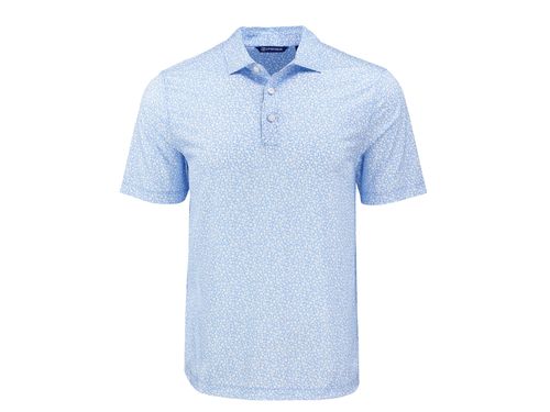 Cutter & Buck Pike Eco Flora Print Recycled Mens Big & Tall Polo Big & Tall image thumbnail