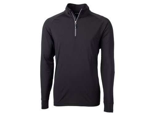 Cutter & Buck Adapt Eco Knit Stretch Recycled Mens Quarter Zip Pullover image thumbnail