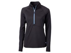 Image of Cutter & Buck Adapt Eco Knit Stretch Recycled Womens Half Zip Pullover