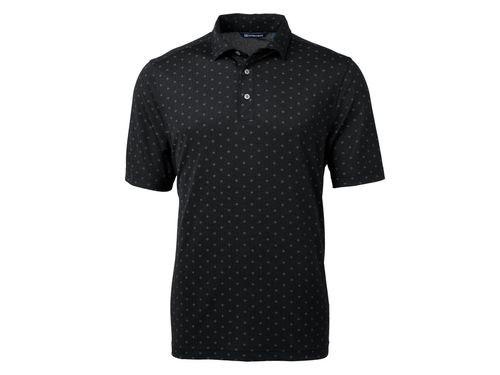 Cutter & Buck Virtue Eco Pique Tile Print Recycled Mens Big & Tall Polo Big & Tall image thumbnail