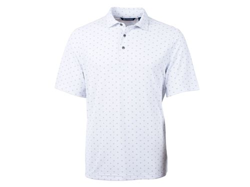 Cutter & Buck Virtue Eco Pique Tile Print Recycled Mens Big & Tall Polo Big & Tall image thumbnail