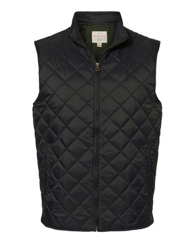 Vintage Diamond Quilted Vest - 207359 image thumbnail