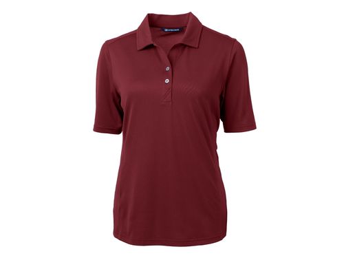 Cutter & Buck Virtue Recycled Featherlight Pique Womens Polo image thumbnail