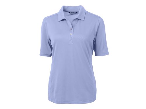 Cutter & Buck Virtue Recycled Featherlight Pique Womens Polo image thumbnail