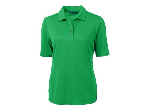 Cutter & Buck Virtue Recycled Featherlight Pique Womens Polo image thumbnail