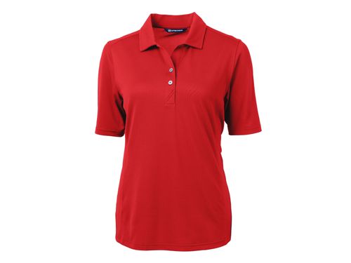 Cutter & Buck Virtue Recycled Featherlight Pique Womens Polo image thumbnail
