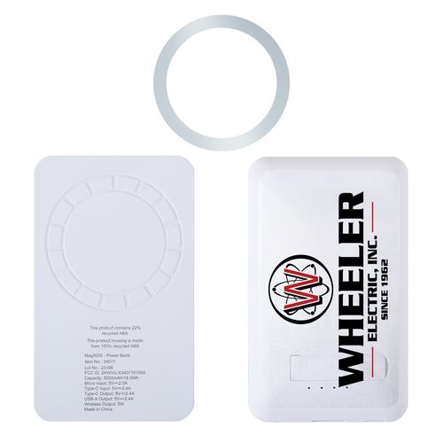 Wheeler Electric Mag5000 Wireless Magnetic Power Bank image thumbnail