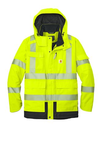 Carhartt ANSI 107 Class 3 Waterproof Heavyweight Insulated Jacket CT106694 image thumbnail