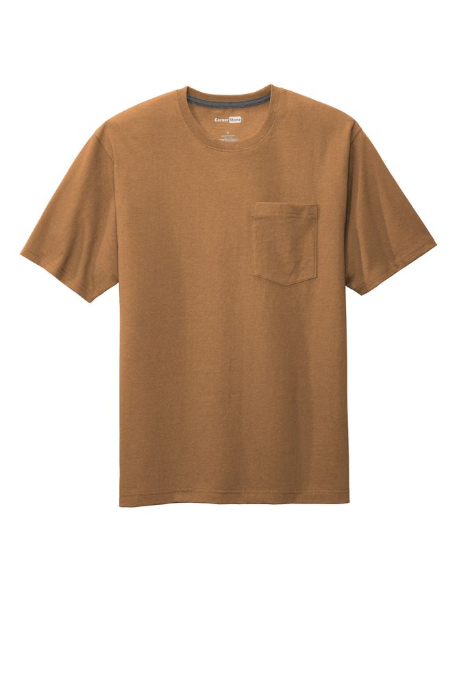 CornerStone Workwear Pocket Tee CS430 primary image