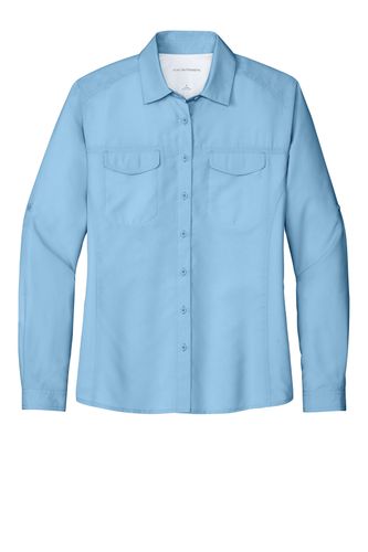 Port Authority Women's Long Sleeve UV Daybreak Shirt LW960 image thumbnail