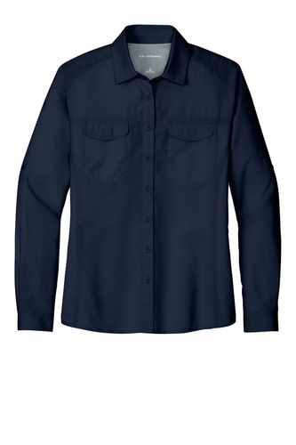 Port Authority Women's Long Sleeve UV Daybreak Shirt LW960 image thumbnail