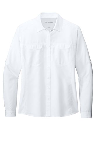 Port Authority Women's Long Sleeve UV Daybreak Shirt LW960 image thumbnail